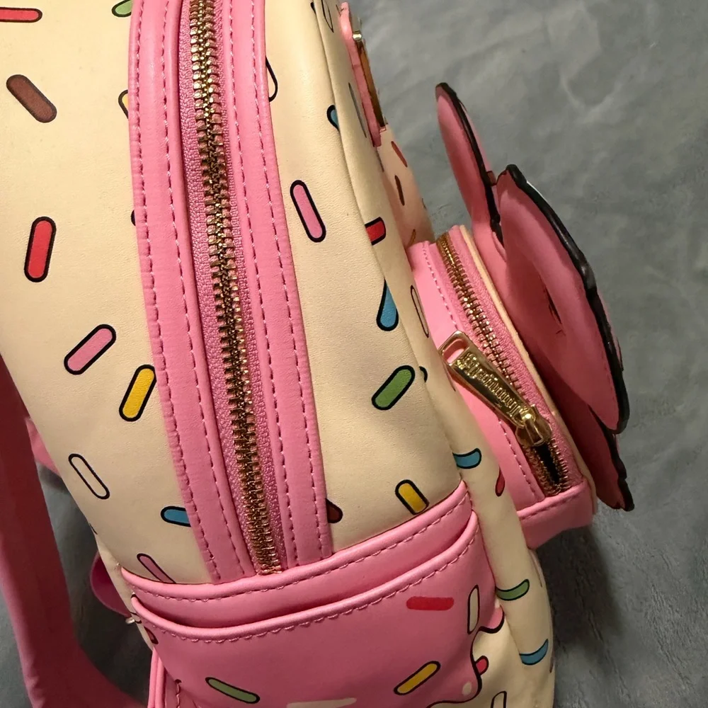 Mickey Mouse Donut Loungefly Mini Backpack - Picture 3 of 4